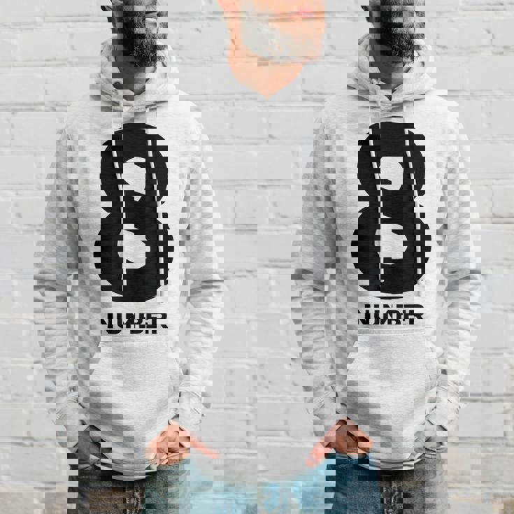 8 数字 パーカー 彼への贈り物