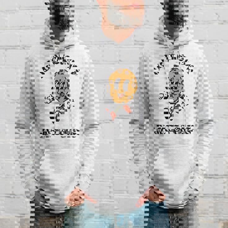 All You Need Is Love And Cookies レトロ 70年代 かわいい ハッピークッキー 長袖tシャツ パーカー 彼への贈り物