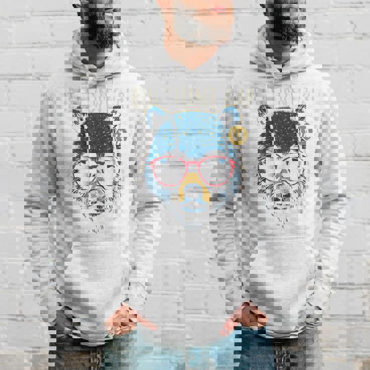 Bigtone Gapirginia Cool Bear サングラスデザイン 長袖tシャツ パーカー 彼への贈り物