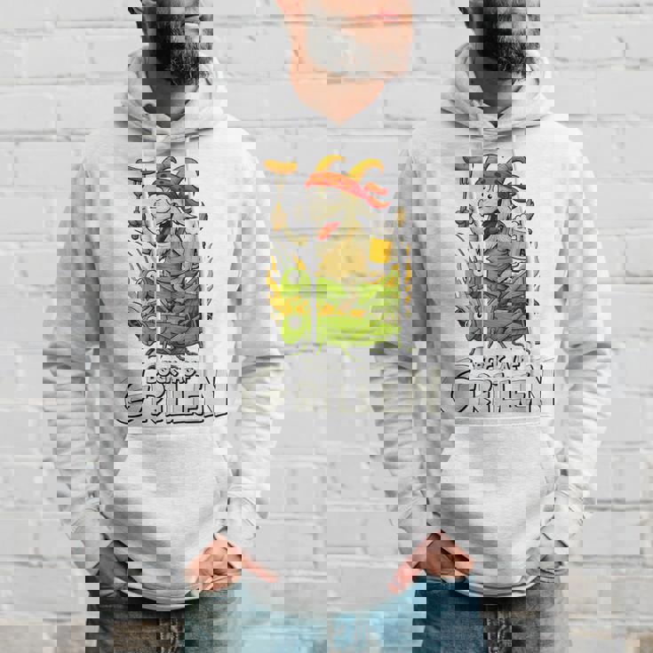 Bock Auf Grillen おもしろバーベキューアクセサリー ヤギ付きバーベキュー パーカー 彼への贈り物