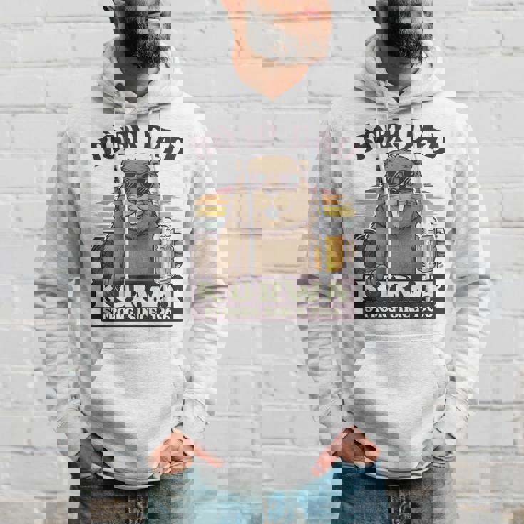 Bòbr Dad Kurwatrongince 1966 Bòbr Kurwa Birthday 長袖tシャツ パーカー 彼への贈り物