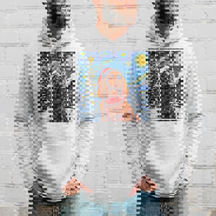 Cockerpanieltarry Night Christmasan Gogh Doganta Hat 長袖tシャツ パーカー 彼への贈り物