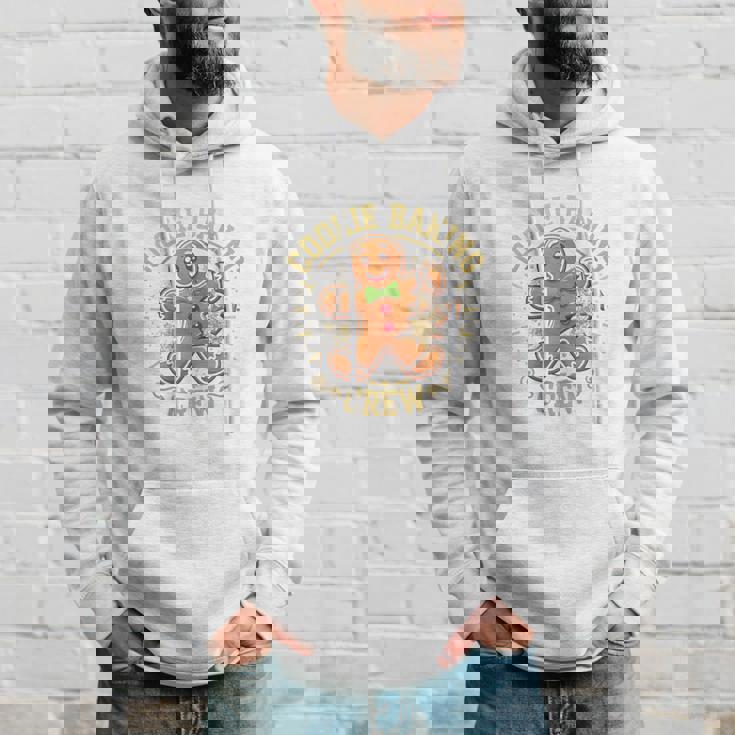 Cookie Baking Crew ジンジャーブレッドマン おもしろクリスマスベーキング 長袖tシャツ パーカー 彼への贈り物