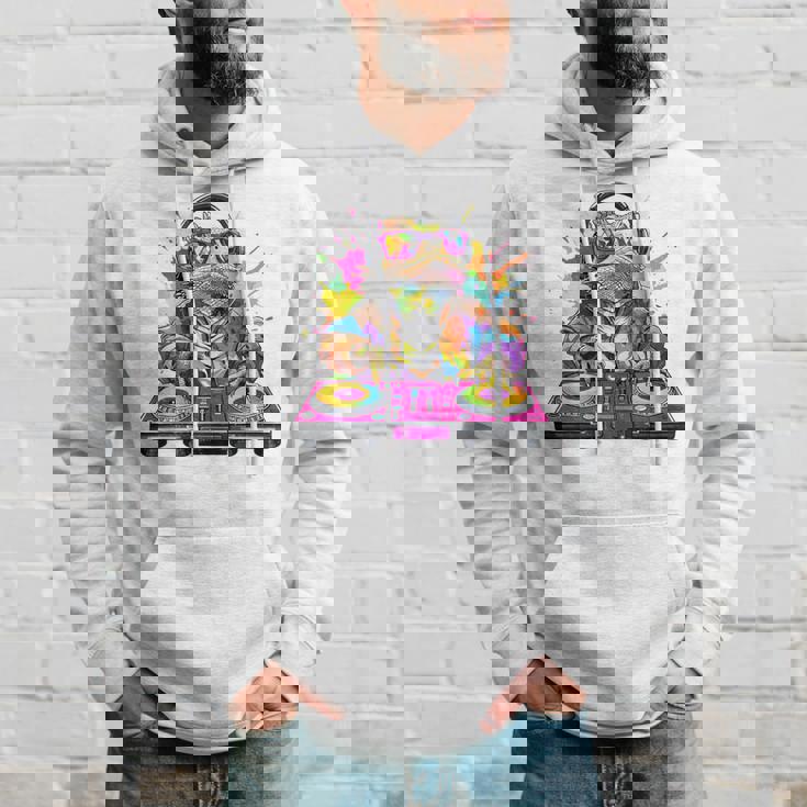 Dj フトアゴヒゲトカゲ 音楽愛好家のキッズ ディージェイ パーカー 彼への贈り物