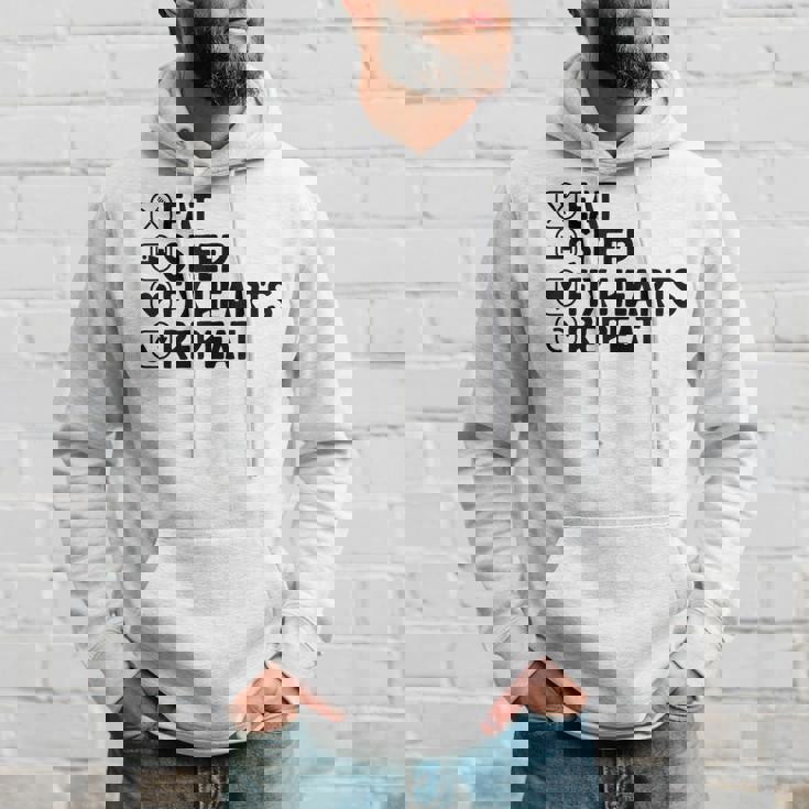 Eatleep Fix Heartsリピート心臓専門医心臓病学 パーカー 彼への贈り物