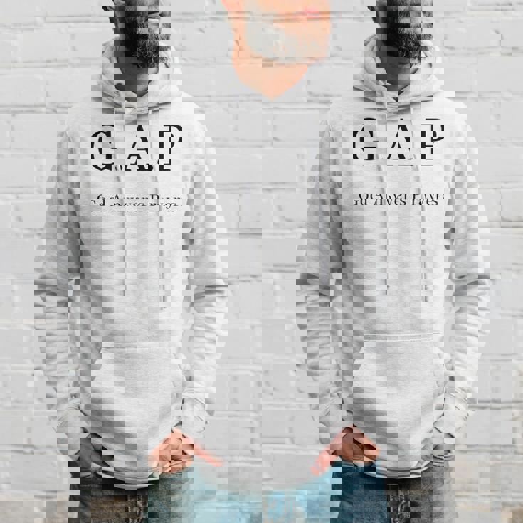 GAP 神は祈りに答えてくださる 長袖tシャツ パーカー 彼への贈り物