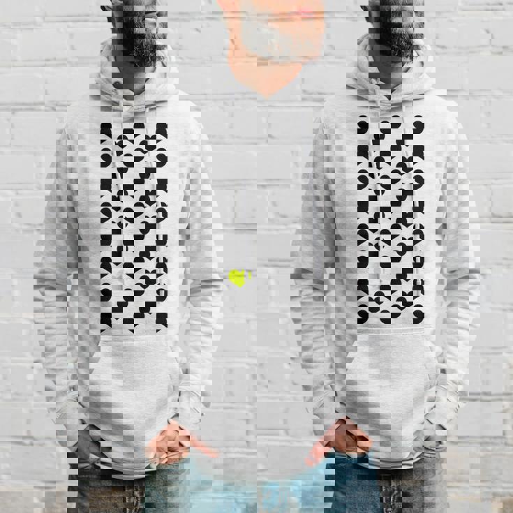 Heart Yellow 長袖tシャツ パーカー 彼への贈り物