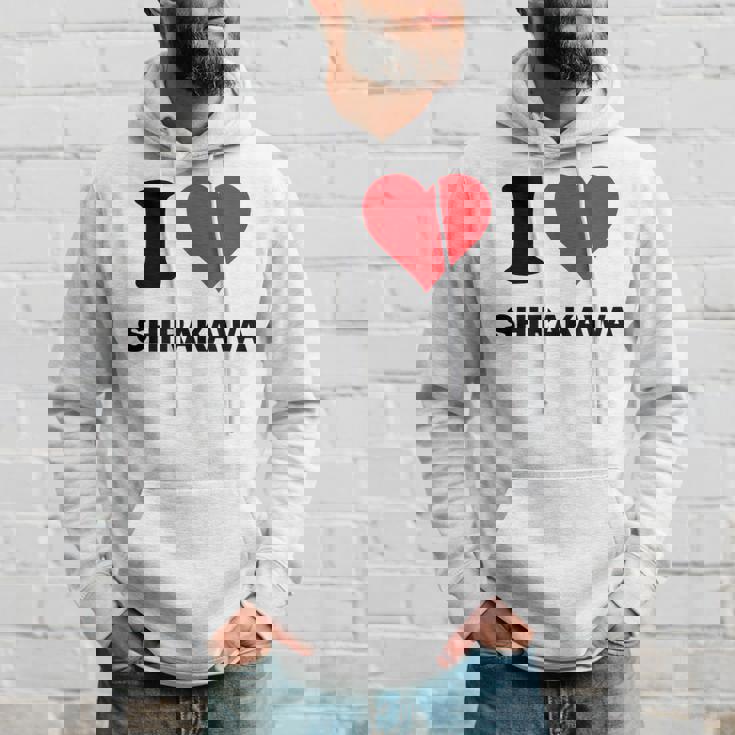 I Heart 白川ジャパンラブ 日本土産 パーカー 彼への贈り物