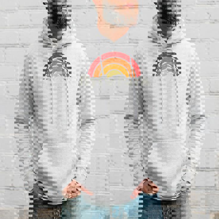 Hyde Park New York Ny ヴィンテージ 70年代 レトロレインボーデザイン パーカー 彼への贈り物