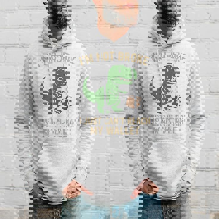 I'm Not Broke Top For Friend Withhort Arms Joke 長袖tシャツ パーカー 彼への贈り物