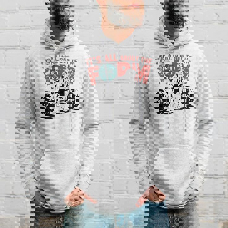 It's All About The Form デッドリフティング トランプ ワークアウト ジム 面白い 長袖tシャツ パーカー 彼への贈り物