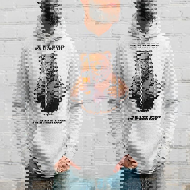 It's Not A Dad Bod、ビールで最高の人生を生きる父熊 長袖tシャツ パーカー 彼への贈り物