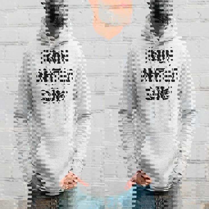 I Know What I'm Doing 面白いホワイトライパーティーアイデア パーカー 彼への贈り物