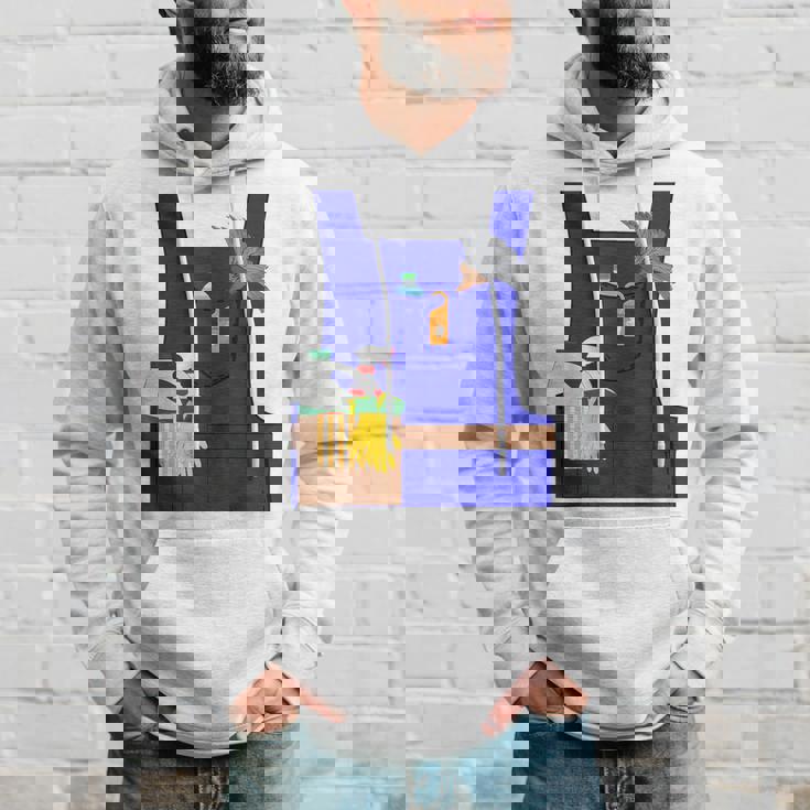 Last Minute Cleaner ハロウィンワーカーズグループコスチューム パーカー 彼への贈り物