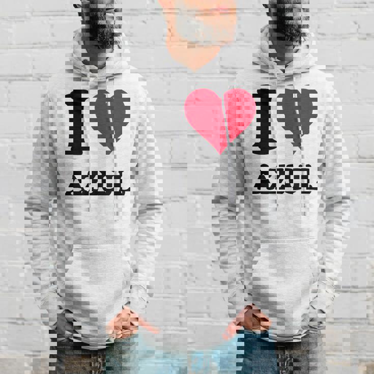 I Love Azul パーカー 彼への贈り物