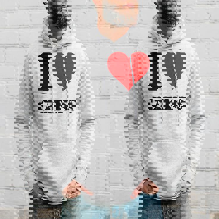 I Love Cairns パーカー 彼への贈り物