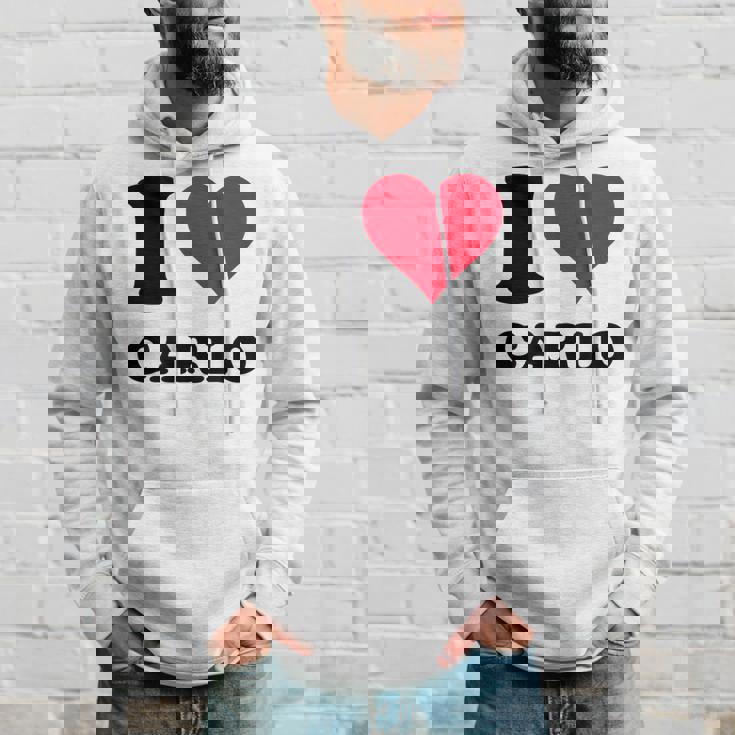 I Love Carlo パーカー 彼への贈り物