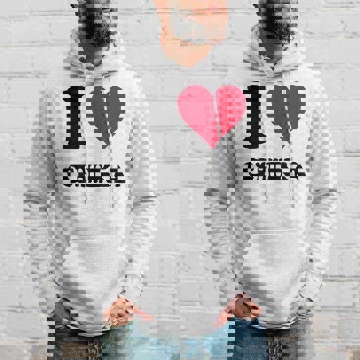 I Love Chika パーカー 彼への贈り物