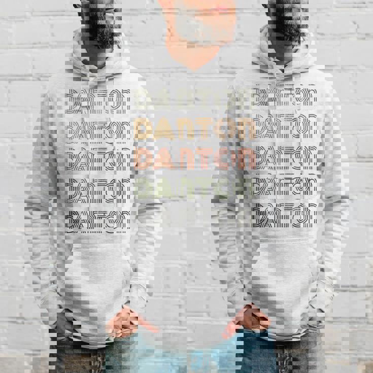 Love Heart Danton グランジ ビンテージスタイル ブラック ダントン 長袖tシャツ パーカー 彼への贈り物