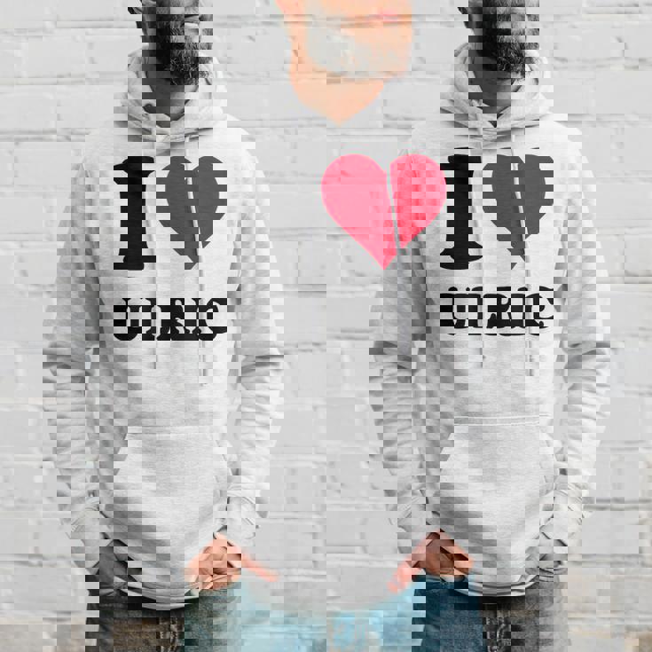 I Love Ulric パーカー 彼への贈り物