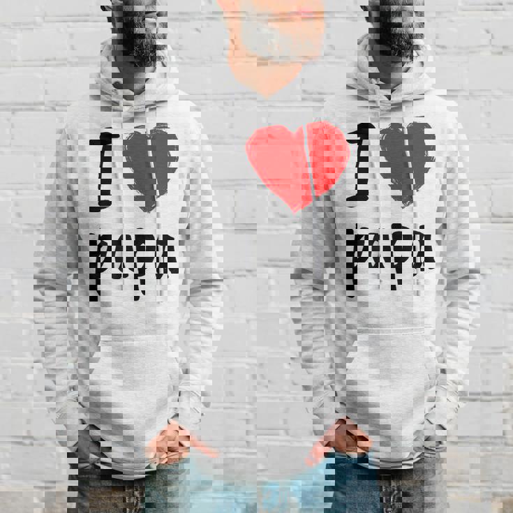 I Love You PapaCool Happy Father's Day Best Daddy パーカー 彼への贈り物