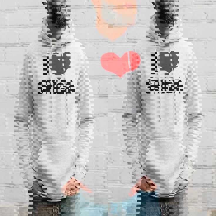 I Lovehiga 愛 ハート 滋賀 滋賀県 日本 お土産 かわいい おしゃれ パーカー 彼への贈り物