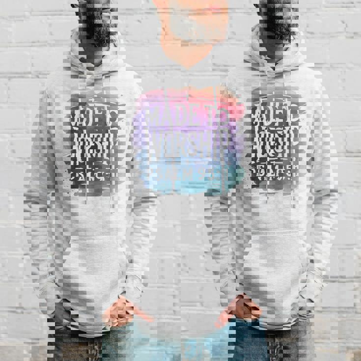 Made To Worship シャツ 礼拝シャツ メンズ & レディース God パーカー 彼への贈り物