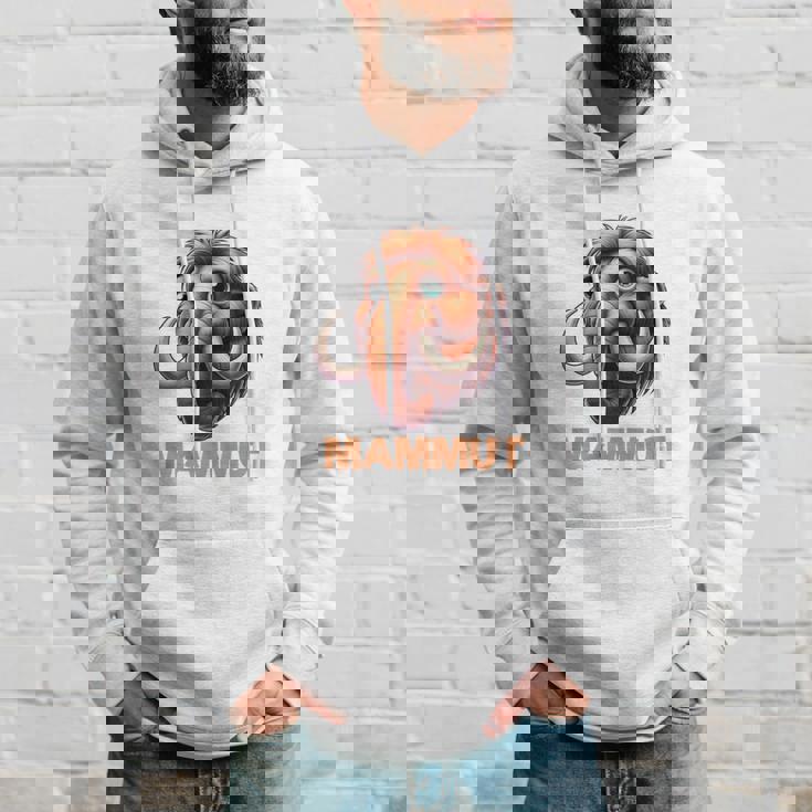 Mammut 氷河期 石器時代 象 ダス イスト マムート コスチューム 長袖tシャツ パーカー 彼への贈り物