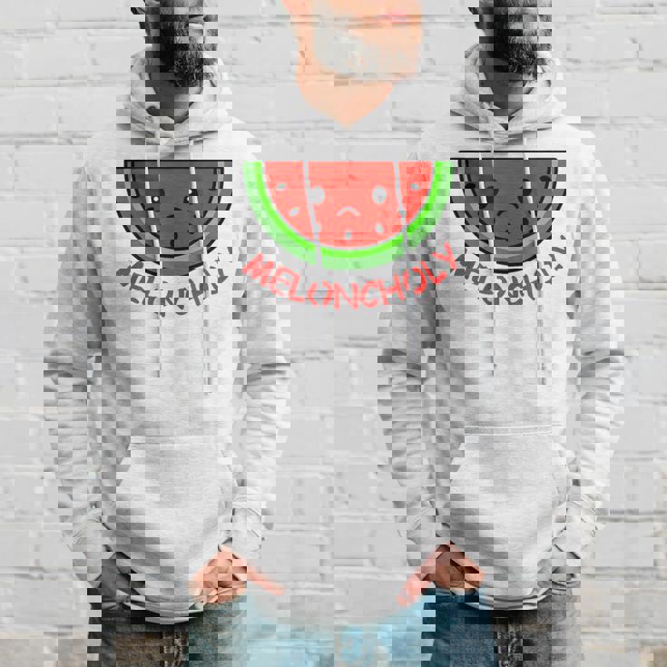 Meloncholy 面白い スイカ しゃれ フルーツ好き。 パーカー 彼への贈り物