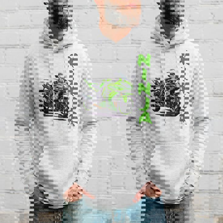 Ninjaオートバイスポーツバイク 長袖tシャツ パーカー 彼への贈り物