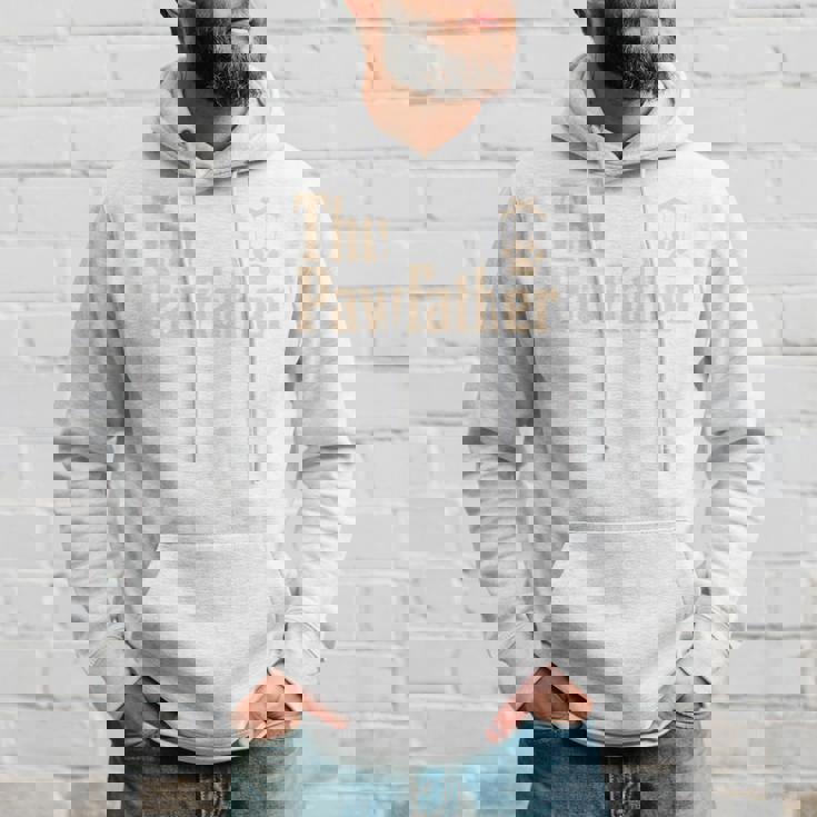 The Pawfather ファニーペット愛好家 ノベルティ 父の日 長袖tシャツ パーカー 彼への贈り物