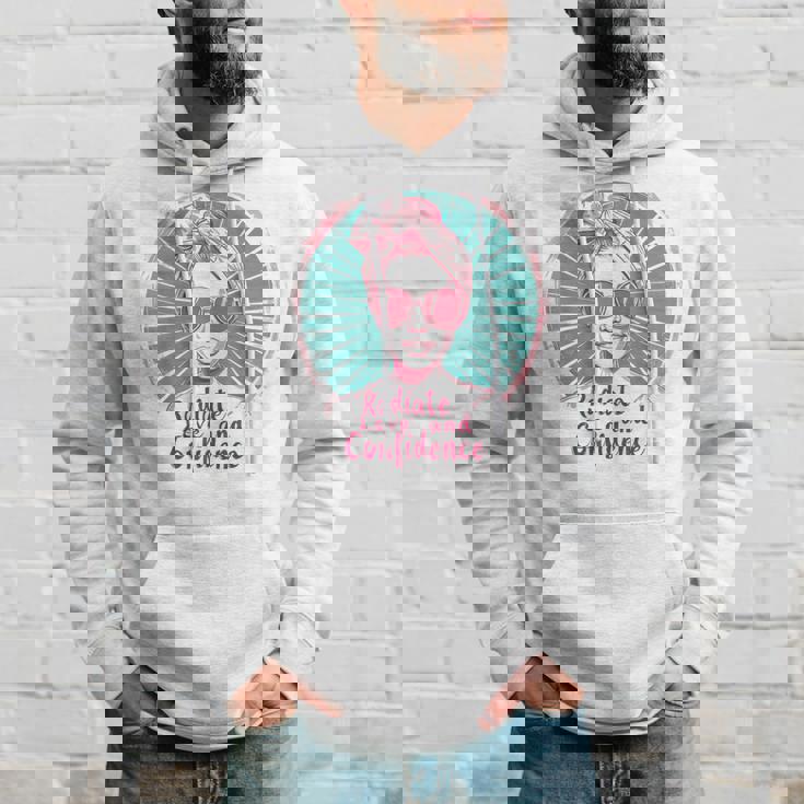 Radiate Love And Confidence Body Positive レトロ ポップアート パーカー 彼への贈り物