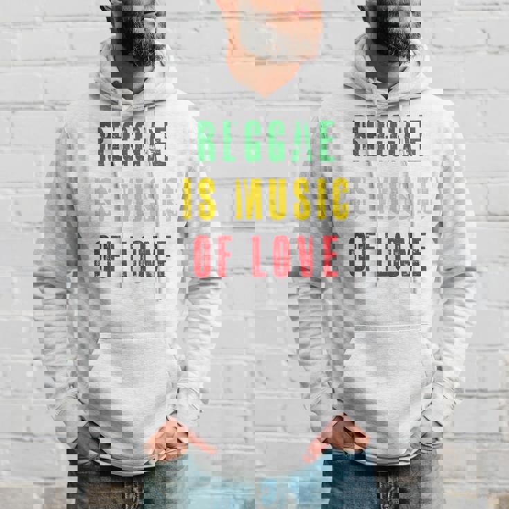 Reggae Is Music Of Love 長袖tシャツ パーカー 彼への贈り物