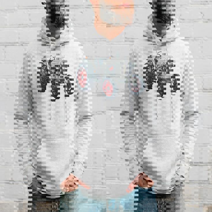 Schueller ヴィンテージ トラクター ドイツ レトロ パーカー 彼への贈り物