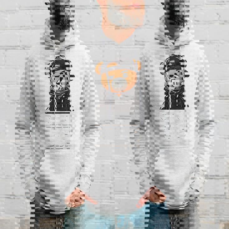 Seriously Bruh ヒップホップ テディベア ティーンエイジャー 男の子 ティーン 格言 長袖tシャツ パーカー 彼への贈り物