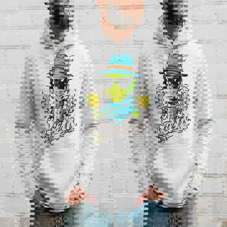 Servus Wiesn Gaudi – 面白いオクトーバーフェストビールバイエルンコスチューム 長袖tシャツ パーカー 彼への贈り物