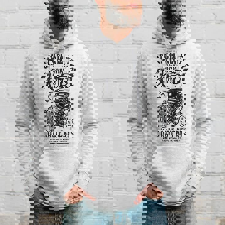 Smyrna Delaware Usa ホットロッド ビンテージスタイル カーデザイン パーカー 彼への贈り物