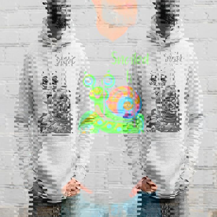 Snailed Itかわいいカタツムリ 長袖tシャツ パーカー 彼への贈り物