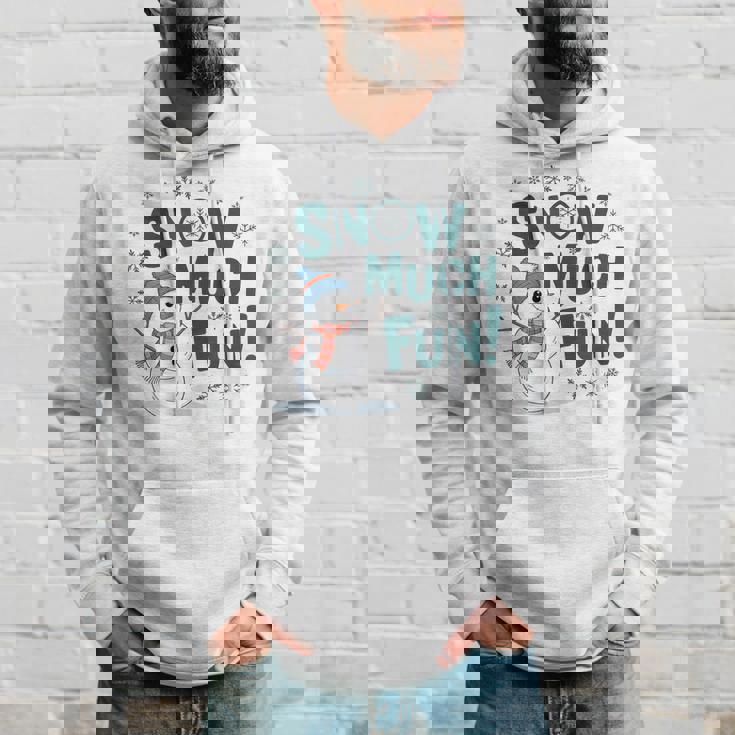 Snow Much Fun 冬 雪だるま おもしろい クリスマス キッズ レディース メンズ パーカー 彼への贈り物