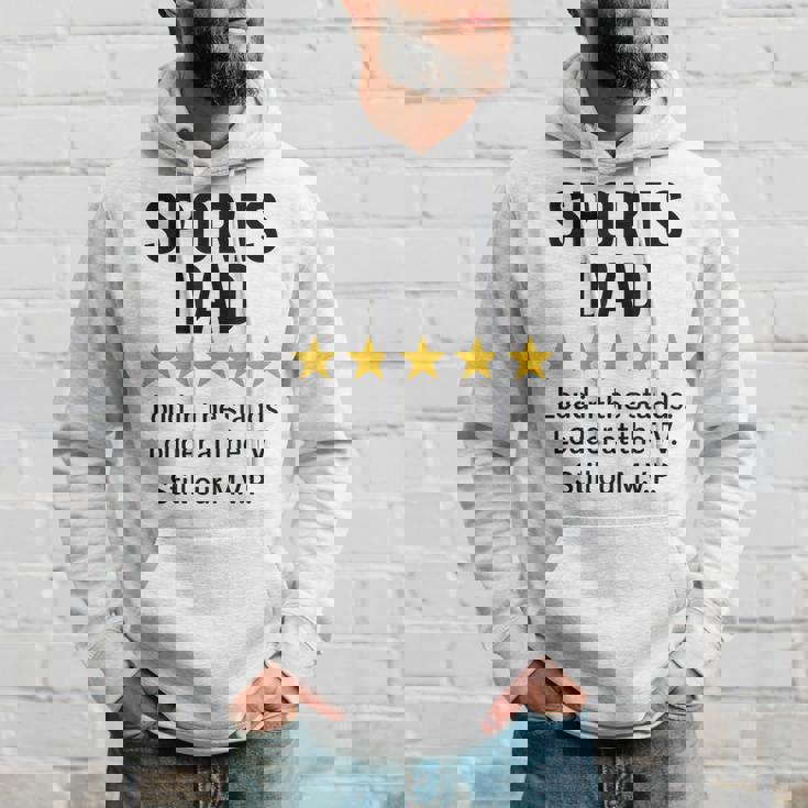 Sports Dad Loud In Thetands MVP 引用 パーカー 彼への贈り物