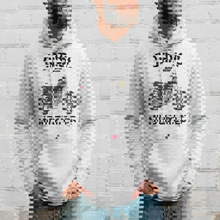 Sr500 ブラック クラシックバイク モーターサイクリスト オートバイ パーカー 彼への贈り物