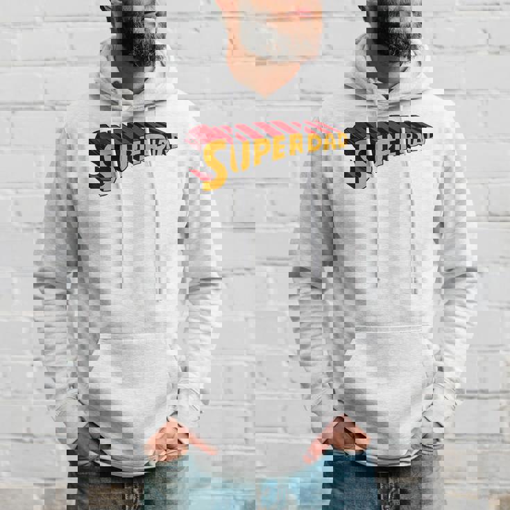 Super Daduperdad uperhero Dad パーカー 彼への贈り物