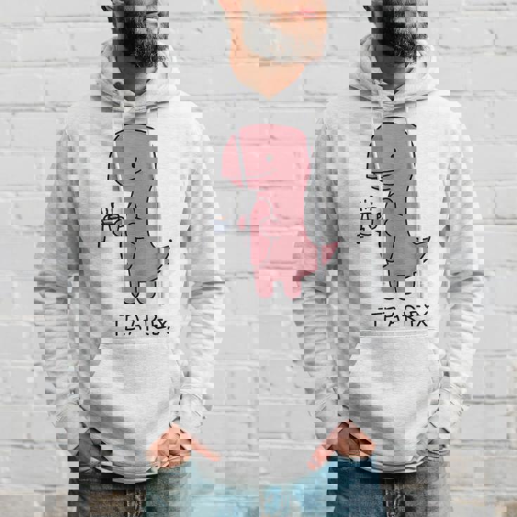 Tea Rex ユーモラスパン。 パーカー 彼への贈り物