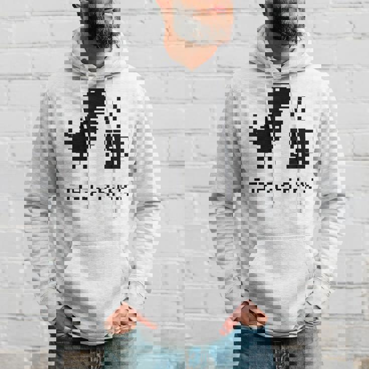 Tea Rex Pixel 8ビットゲーム恐竜 パーカー 彼への贈り物