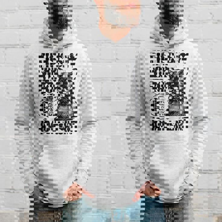 This Is My Work From Homearcastic Cat Remote Worker パーカー 彼への贈り物