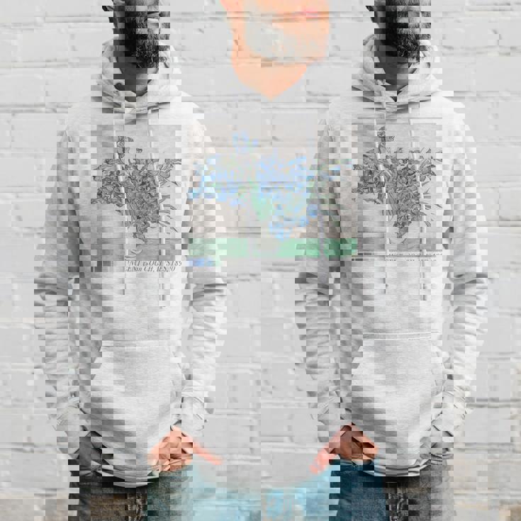 Trendyincentan Gogh Irises Famous Painting 1890 パーカー 彼への贈り物