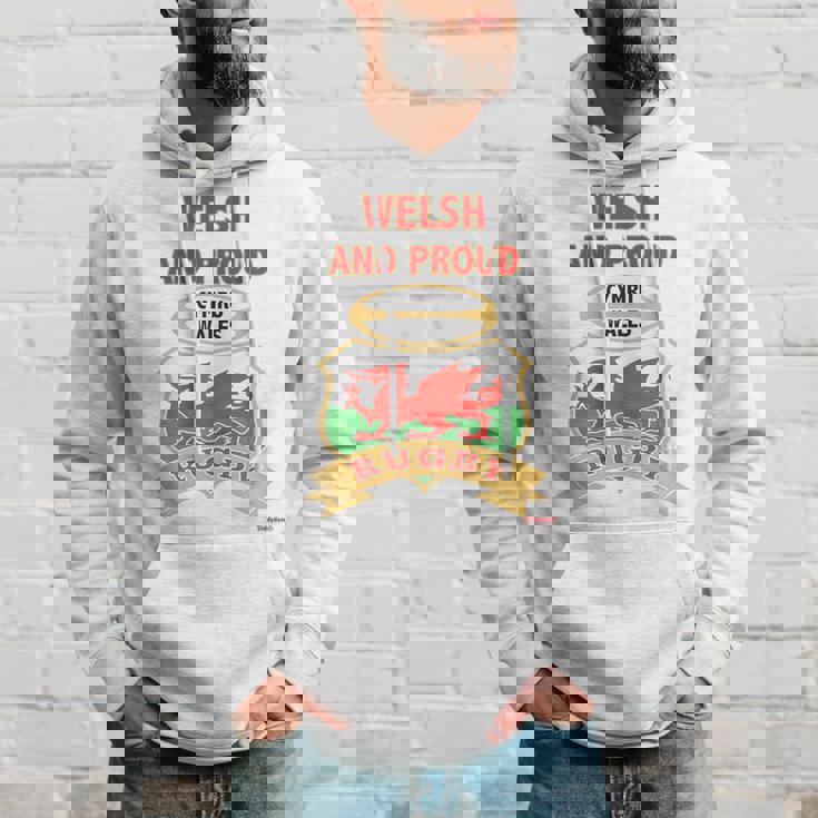 Welsh Dragon Wales ラグビートップ 長袖tシャツ パーカー 彼への贈り物