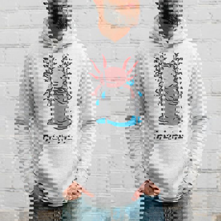 Wooper-Muper メキシカンサラマンダー アフロヘッド かわいい 面白い キッズ パーカー 彼への贈り物