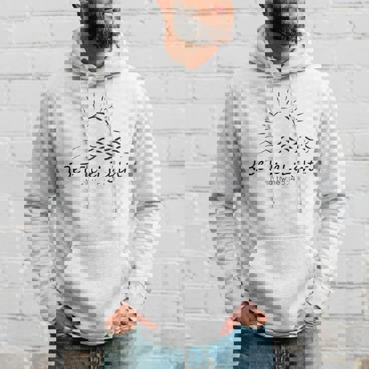 「光あれ」聖書マタイによる福音書第5章14節 パーカー 彼への贈り物