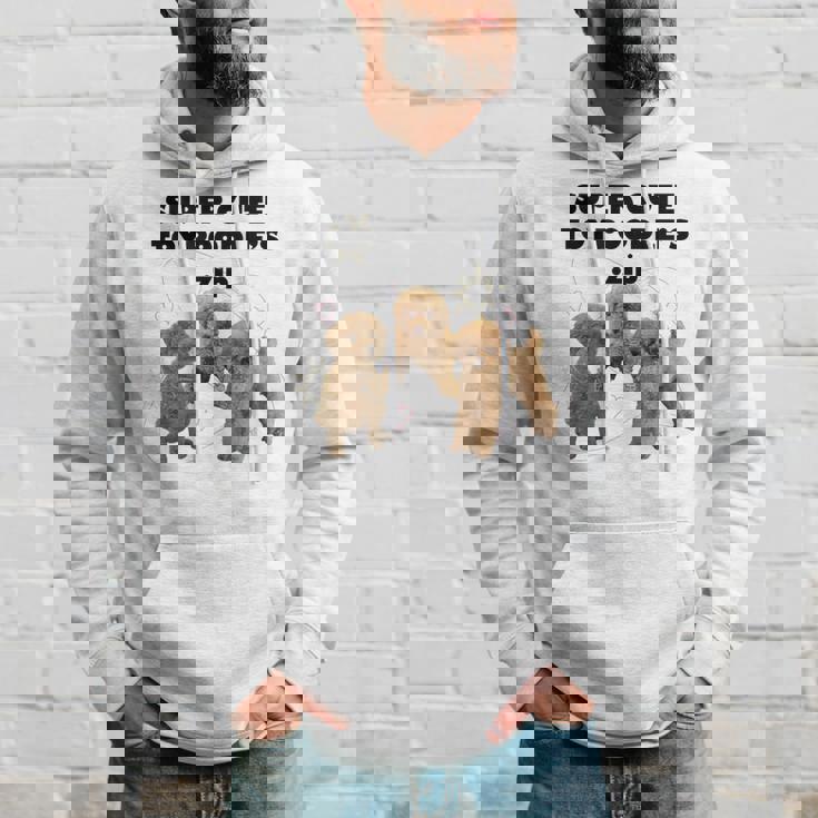 【Super Cute Toypoodles】トイプードル 実写 パーカー 彼への贈り物